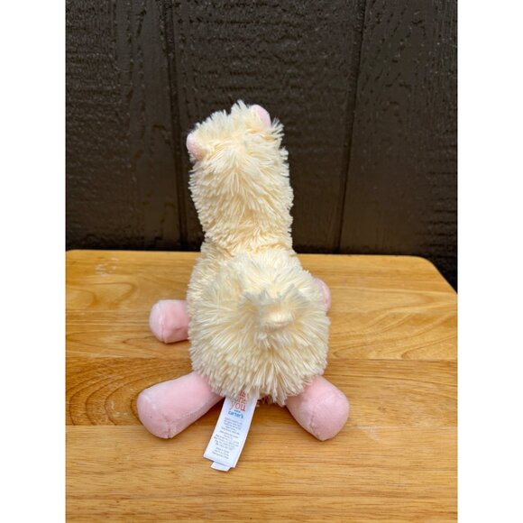 Carter's Just One You Soft Plush Llama Stuffed Alpaca Animal Toy With Pink Legs - Picture 3 of 7